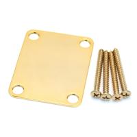 Fender Neck Plate No Logo Gold