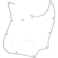 Fender Pickguard Jazz Bass 10 Hole 3-Ply W/B/W