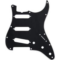 Fender Pickguard '62 Strat 11 Hole S/S/S 3-Ply B/W/B