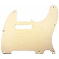 Fender Pickguard Tele 8 Hole 1-Ply Gold Plated
