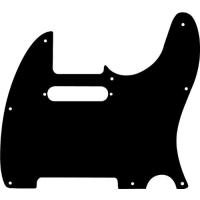 Fender Pickguard Tele 8 Hole 3-Ply BLK