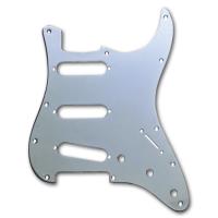 Fender Pickguard Strat 11 Hole S/S/S 1-Ply Polished Chrome