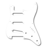 Fender Pickguard '50s Strat 8 Hole S/S/S WHT