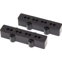 Fender Pickup Cover Jazz Bass BLK Plastic