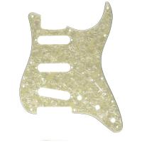 Fender Pickguard Strat 11 Hole S/S/S 4-Ply Aged WMT