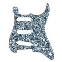 Fender Pickguard Strat 11 Hole S/S/S 4-Ply BLK Pearl