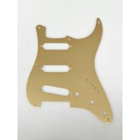 Fender Pickguard '57 Strat 8 Hole S/S/S 1-Ply Gold Anodized