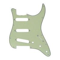 Fender Pickguard Strat 11 Hole S/S/S 3-Ply Mint Green
