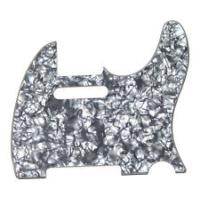 Fender Pickguard Tele 8 Hole 1-Ply BLK Pearl