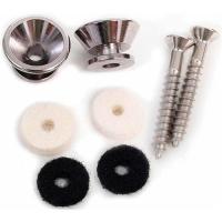 Fender Strap Button Chrome Kit