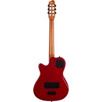 Godin 052394 Multiac Mundial Elektro Klasik Gitar (Aztek Red)