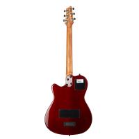 Godin A6 Ultra Elektro Akustik Gitar (Denim Blue Flame)