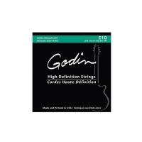 Godin E-10 Nickel Regular Light Elektro Gitar Teli (10-46)