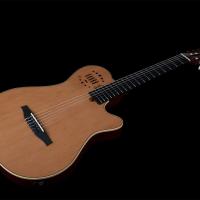 Godin Multiac Grand Concert Duet Ambiance Elektro Klasik Gitar (Natural)