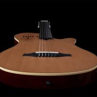 Godin Multiac Grand Concert Duet Ambiance Elektro Klasik Gitar (Natural)