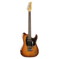 Godin Session Custom Tripleplay Elektro Gitar (Light Burst)