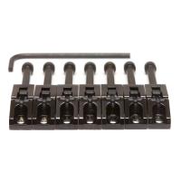 GRAPHTECH PG-0080-B7 SS Floyd Rose Ssddles Black 7 String
