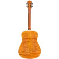 Guild D-240e Ltd Flamed Mahogany Elektro Akustik Gitar (Natural)