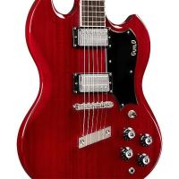 Guild Polara Deluxe Elektro Gitar (Cherry Red)