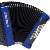 Hohner A16542 Bravo II 48 Akordiyon (Darkblue)