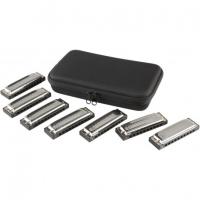 Hohner M1501/7 Bluesband 7 Parça Mızıka Seti (A, BB, C, D, E,F&G)