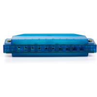 Hohner M5252 Translucent Harp Mavi Mızıka (Do Majör)