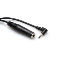 HOSA 1/4'' TRS (F) - 3.5 mm. TRS (M) Kulaklık adaptörü 15 cm.