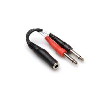 HOSA 1/4'' TRS (F) <-> Dual 1/4'' TS (M) Stereo Breakout kablo