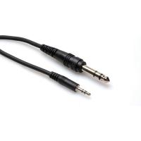 HOSA 3.5 mm TRS (M) <-> 1/4'' TRS (M) Stereo kablo, 3 Mt.