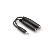 HOSA 3.5 mm. TRS (M) <-> Dual 1/4'' TRS (F) Y-kablo