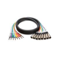 HOSA 8'li TRS-XLRM Snake Kablo (5 mt)