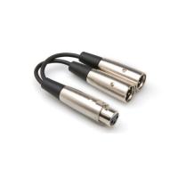 HOSA XLR (F) <-> Dual XLR (M) Y-kablo