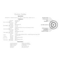 HOSA Zaolla Artist Gitar Kablosu 4.5 mt.