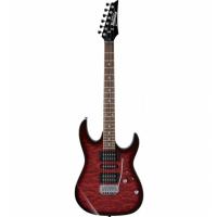 Ibanez GRX70QA-TRB Transparent Red Burst Elektro Gitar