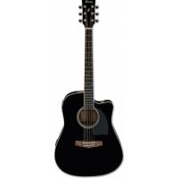 Ibanez PF15ECE-BK Elektro Akustik Gitar