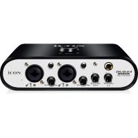 iCON Duo 44 Dyna 2 Mic input / 2 out MIDI bağlantılı USB Ses Kartı