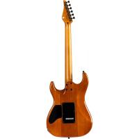 Jet JS-1000 Vulcano HH Elektro Gitar (Flamed Transparent Red)