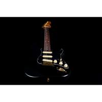 Jet JS-380 BK G SSS Elektro Gitar (Black)