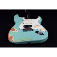Jet JS-400 SFG RLC HSS Elektro Gitar (Distressed Sea Foam Green)
