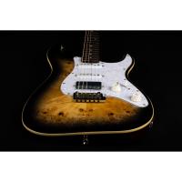 Jet JS-450 QTB R HSS Elektro Gitar (Transparent Brown)