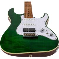 Jet JS-600 TGR HSS Elektro Gitar (Transparent Green)