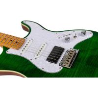 Jet JS-600 TGR HSS Elektro Gitar (Transparent Green)