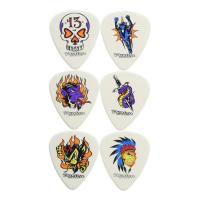Jim Dunlop Alan Forbes Blackline 6lı Pena Seti (1.14mm)
