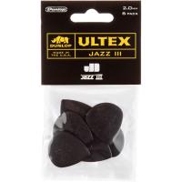 Jim Dunlop 427P2.0 Ultex Jazz III 6'lı Paket Pena (2.00 mm)