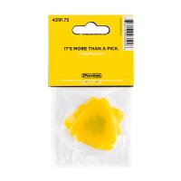 Jim  Dunlop 431P.73 Tortex Triangle Yellow 6'lı Paket Pena (0.73 mm)