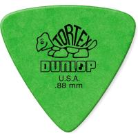 Jim Dunlop 431P.88 Tortex Triangle Green 6'lı Paket Pena (0.88 mm)