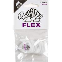 Jim Dunlop 468P114 Tortex Flex Jazz III 12^li Paket Pena (1. 14 mm)