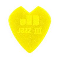 Jim Dunlop 47PKH3NYS Kirk Hammett Yellow Sparkle Jazz III 6'lı Paket Pena (1.38 mm)