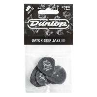 Jim Dunlop 571P140 Gator Grip Jazz III 6'lı Paket Pena
