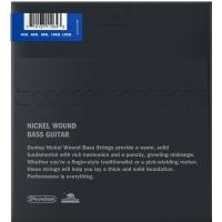 Jim Dunlop DBN45125XL Nikel XL 5 Teli Bas Gitar Teli (45-125)